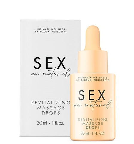 BIJOUX INDISCRETS  SEX AU NATUREL MASSAGE DROPS